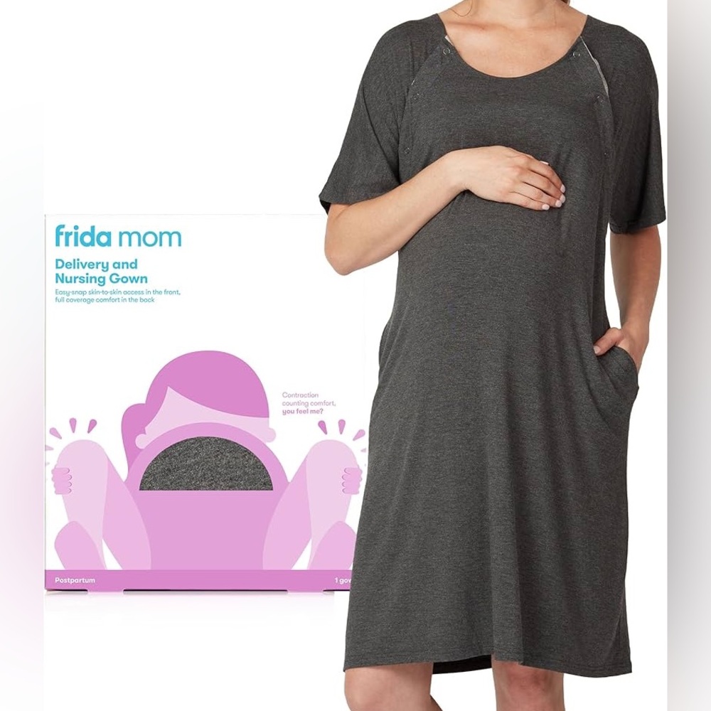 Frida Baby Delivery and Nursing Gown
